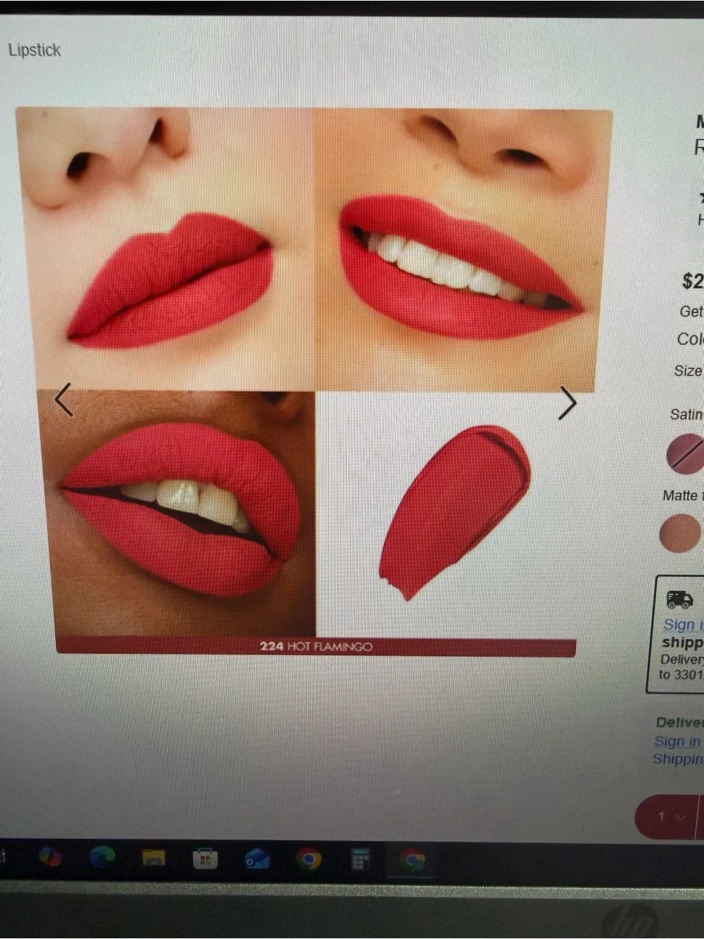 Makeup Forever Rouge Artist For Ever Lipstick - Deep Red Packaging